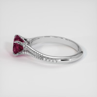 2.43 Ct. Gemstone Ring, 18K White Gold 4