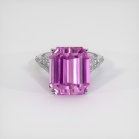 10.63 Ct. Gemstone Ring, 18K White Gold 1