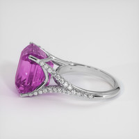 10.63 Ct. Gemstone Ring, 18K White Gold 4
