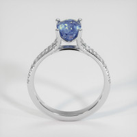 1.91 Ct. Bi Color Sapphire Ring, 18K White Gold 3