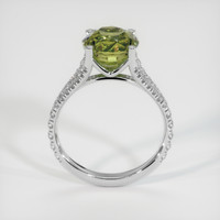 3.76 Ct. Bi Color Sapphire Ring, 18K White Gold 3
