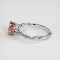 2.01 Ct. Sapphire Ring, 18K White Gold 4