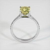 3.44 Ct. Sapphire Ring, 18K White Gold 3