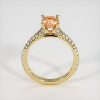 1.39 Ct. Padparadscha Sapphire Ring, 10K Yellow Gold 3