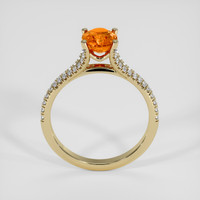 1.47 Ct. Orange Spessartite Garnet Ring, 14K Yellow Gold 3