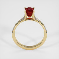 1.65 Ct. Ruby Ring, 14K Yellow Gold 3