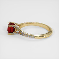 1.65 Ct. Ruby Ring, 14K Yellow Gold 4