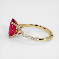 3.00 Ct. Ruby Ring, 14K Yellow Gold 4
