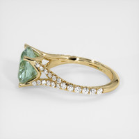 3.93 Ct. Sapphire Ring, 14K Yellow Gold 4