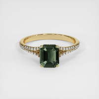 1.73 Ct. Color Change Sapphire Ring, 14K Yellow Gold 1