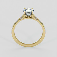 1.33 Ct. Bi Color Sapphire Ring, 14K Yellow Gold 3