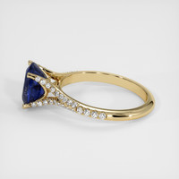 1.80 Ct. Sapphire Ring, 14K Yellow Gold 4