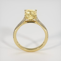 3.02 Ct. Sapphire Ring, 14K Yellow Gold 3