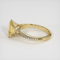 3.02 Ct. Sapphire Ring, 14K Yellow Gold 4