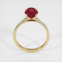 2.75 Ct. Ruby Ring, 14K Yellow Gold 3
