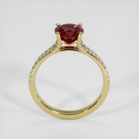 1.67 Ct. Red Almandine Garnet Ring, 18K Yellow Gold 3