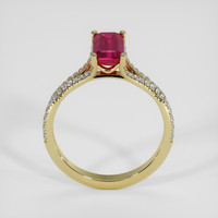 1.57 Ct. Ruby Ring, 18K Yellow Gold 3