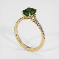 1.73 Ct. Color Change Sapphire Ring, 18K Yellow Gold 2