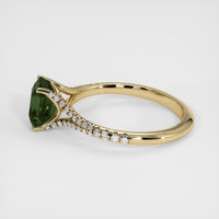 1.73 Ct. Color Change Sapphire Ring, 18K Yellow Gold 4