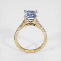 4.33 Ct. Bi Color Sapphire Ring, 18K Yellow Gold 3