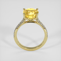 5.10 Ct. Yellow Sapphire Ring, 18K Yellow Gold 3