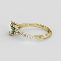 1.57 Ct. Bi Color Sapphire Ring, 18K Yellow Gold 4