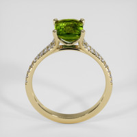 2.02 Ct. Bi Color Sapphire Ring, 18K Yellow Gold 3