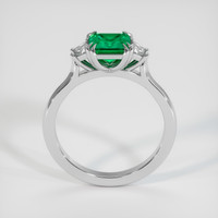 0.99 Ct. Emerald Ring, Platinum 950 3