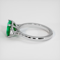 1.81 Ct. Emerald Ring, Platinum 950 4