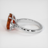 4.55 Ct. Gemstone Ring, Platinum 950 4