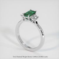 1.17 Ct. Gemstone Ring, Platinum 950 2