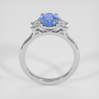 2.25 Ct. Blue Sapphire Ring, Platinum 950 3