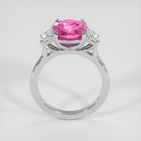 4.50 Ct. Pink Sapphire Ring, Platinum 950 3