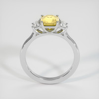1.87 Ct. Yellow Sapphire Ring, Platinum 950 3