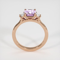 1.67 Ct. Pink Sapphire Ring, 18K Rose Gold 3