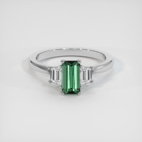 1.17 Ct. Gemstone Ring, 14K White Gold 1