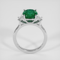 2.44 Ct. Emerald Ring, 18K White Gold 3