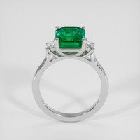 2.61 Ct. Emerald Ring, 18K White Gold 3