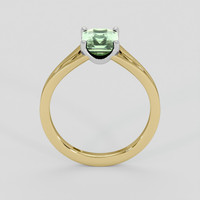 3.64 Ct. Green Sapphire Ring, 10K Yellow Gold 3