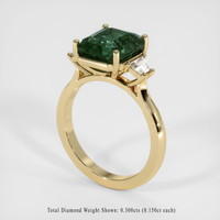 4.27 Ct. Sapphire Ring, 14K Yellow Gold 2