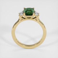1.74 Ct. Green Sapphire Ring, 18K Yellow Gold 3