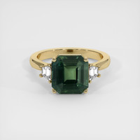 4.27 Ct. Sapphire Ring, 18K Yellow Gold 1