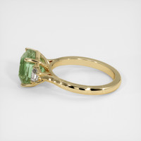 4.01 Ct. Bi Color Sapphire Ring, 18K Yellow Gold 4