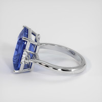8.14 Ct. Blue Sapphire Ring, Platinum 950 4