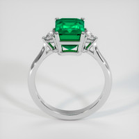2.90 Ct. Emerald Ring, Platinum 950 3