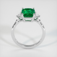 2.18 Ct. Emerald Ring, Platinum 950 3