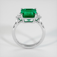 2.94 Ct. Emerald Ring, Platinum 950 3