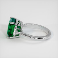 4.85 Ct. Emerald Ring, Platinum 950 4