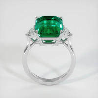 7.99 Ct. Emerald Ring, Platinum 950 3