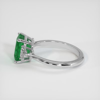 2.25 Ct. Emerald Ring, Platinum 950 4